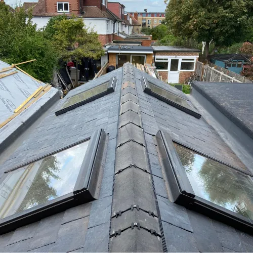 Recent roof project